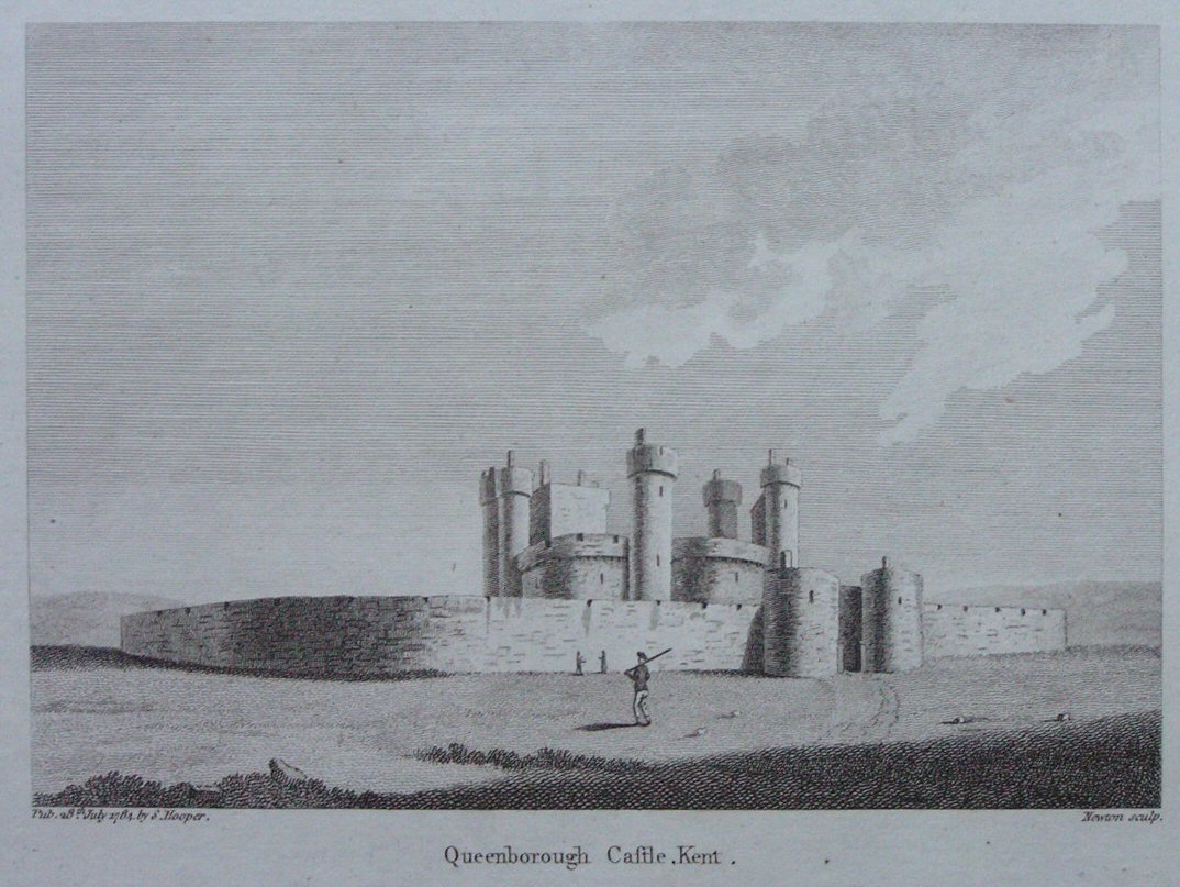 Print - Queenborough Castle, Kent - 